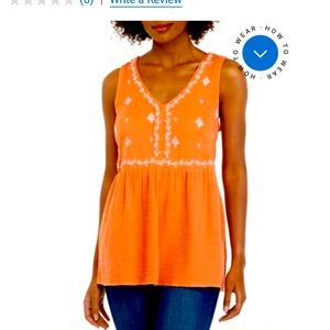 First Copy Of Original Blouse Cupio Sleeveless Brand New/ Just Washed